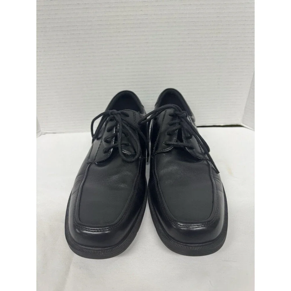 mens nunn bush shoes size 11 Pre-owned Condition Black Tie-up Comfort Gel EUC